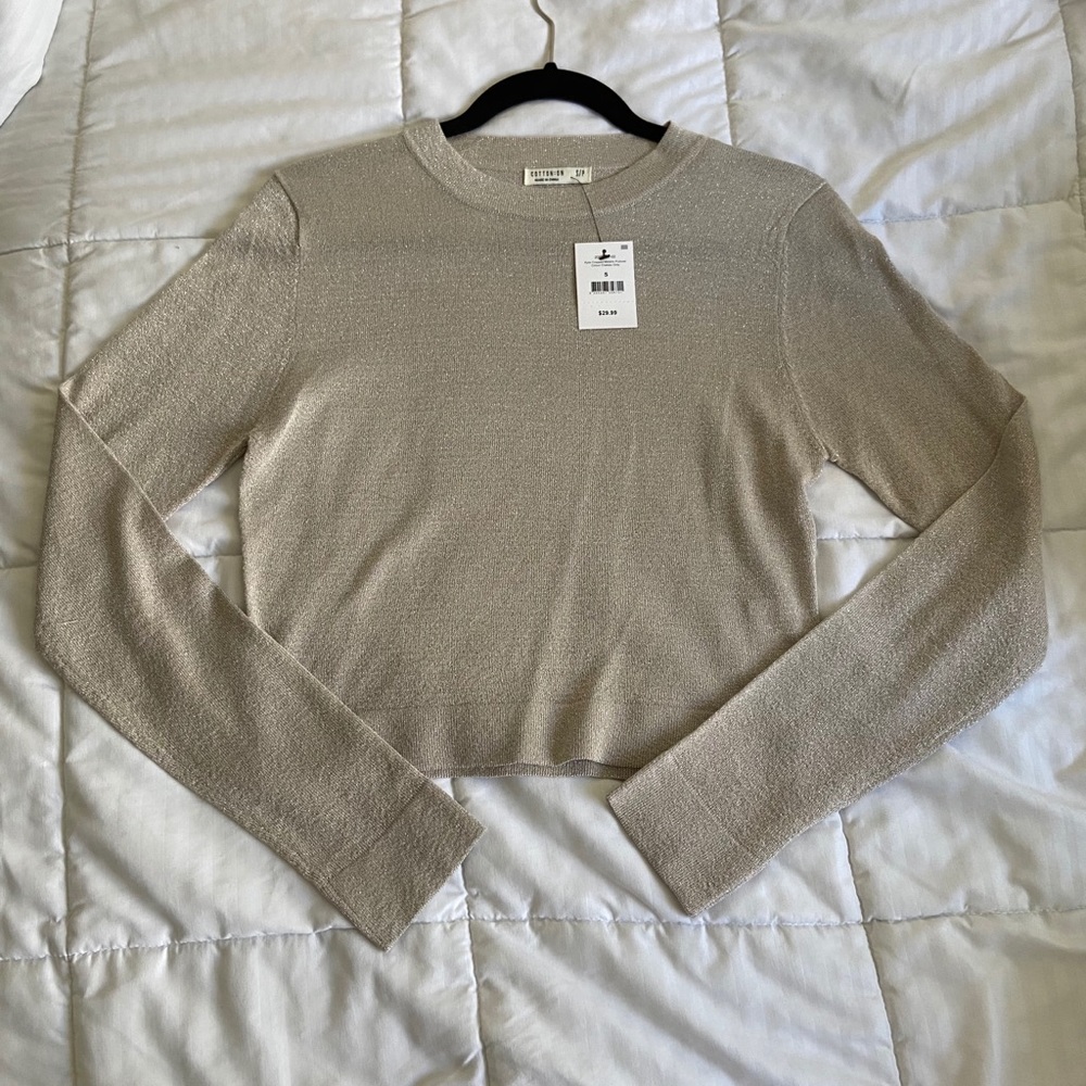 NEW Nuetral Colored Sweater